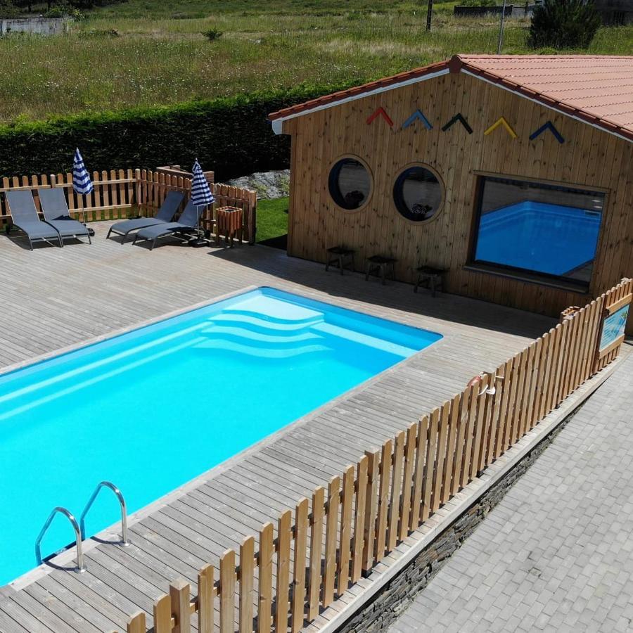 Cabanas de Vendaval Malpica de Bergantiños Exterior foto